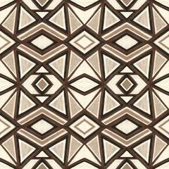 stylized ethnic pattern