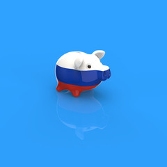 Piggy bank - 3D Illustration