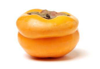 persimmon on a white background 
