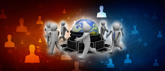 3d rendering technology Computer network