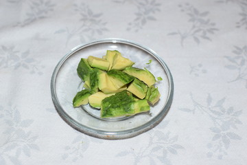 Sliced ​​Avocado