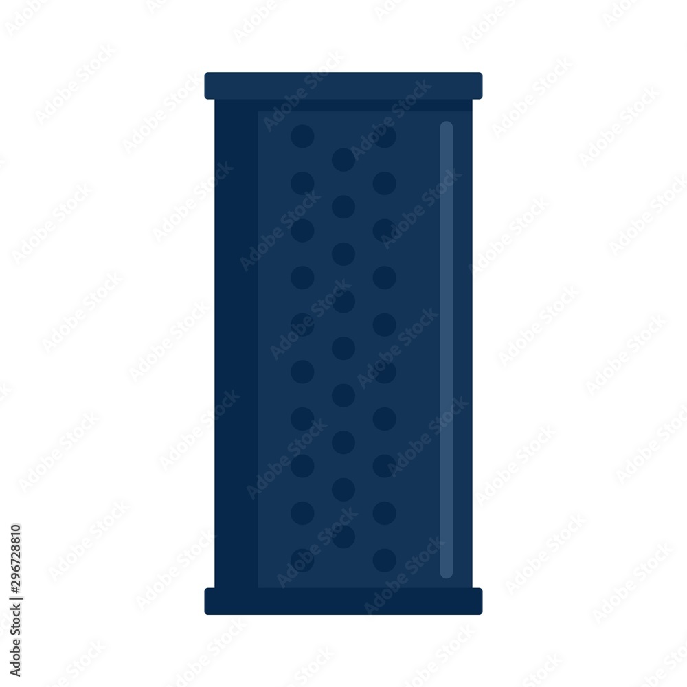 Poster smart speaker assistant icon. flat illustration of smart speaker assistant vector icon for web desig