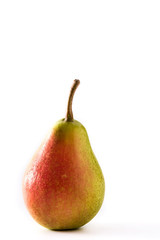 Fresh pear isolated on white background