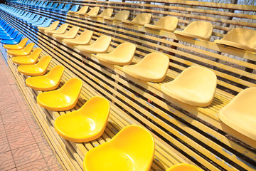 Stadium grandstand seating