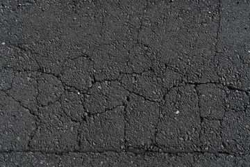 Crack Background Texture of rough Asphalt.