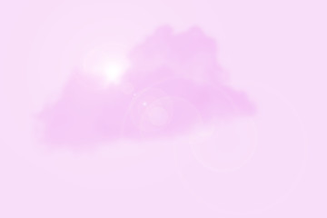 Sky and Cloud with Lens Flare,Nature concept,Cloud Textured,Abstract blur