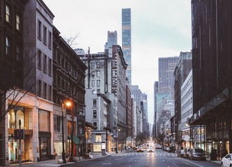Fototapeta na wymiar new york street