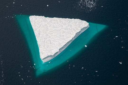 Greenlandic sea ice and icebergs. Pictures taken on the Northwest coast of Greenland.