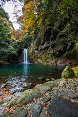 Obraz premium 轟の滝 長崎県諫早市高来町