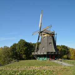 an der windm&uuml;hle aus borsfleth im hessenpark