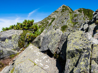 西穂高岳チャンピオンピーク山頂