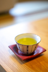 和室と日本茶