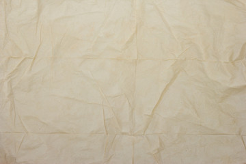 Crumpled brown paper textured