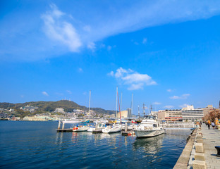 Fototapeta na wymiar 長崎港の風景