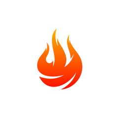 Fire logo Vector. Flame Logo Design Template. Icon Symbol