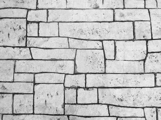 old white stone pavement texture