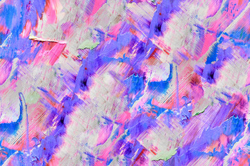 seamless pattern, abstract art background, oil painting on canvas. colorful oil palette, paint...