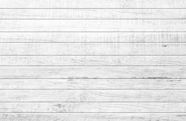 Fototapeta premium White wood plank texture for background. 