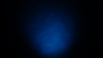 blue black crumpled paper abstract blur background,