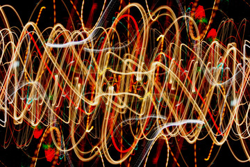 Night light line,abstract background