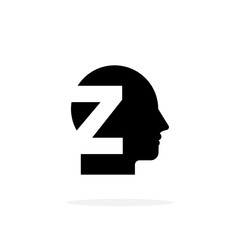 Vector Mental health Logo Letter Z