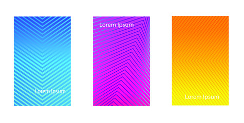 Fototapeta premium Abstract pattern background with line texture for business brochure cover design. vector banner poster template