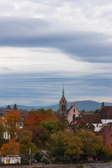 view of old town of Basel