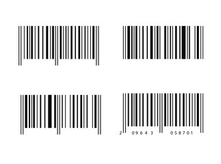 Bar Code . Bar Code Set Vector. Vector illustration