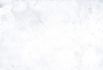 Blanc de Blanc. Watercolor background with light splashes for artistic banner, template postcard design. Abstract water in trendy minimal style with tender ombre painting. Watercolour vintage texture