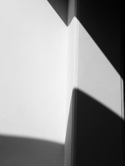 white wall with shadow