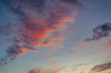 夕焼け空