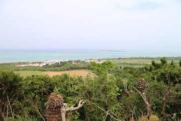 西大岳展望台　小浜島
