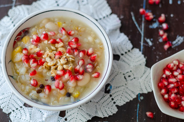 Traditional Turkish dessert ,ashura day