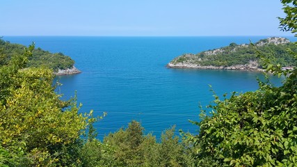 Fototapeta na wymiar Black Sea coast Sinop Turkey