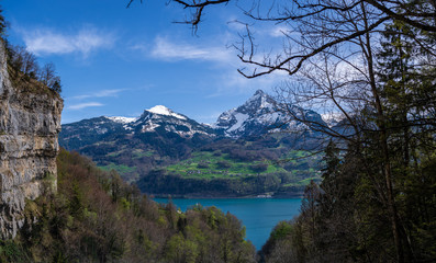 Alpen Panorama am Walensee - 296770024