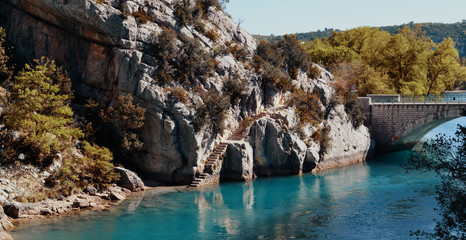 Fototapeta premium Basse gorge du Verdon