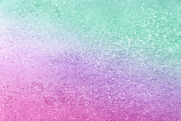 Classic pink-purple-aqua glitter background - abstract texture