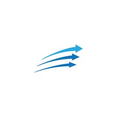 Arrows vector illustration icon logo template design