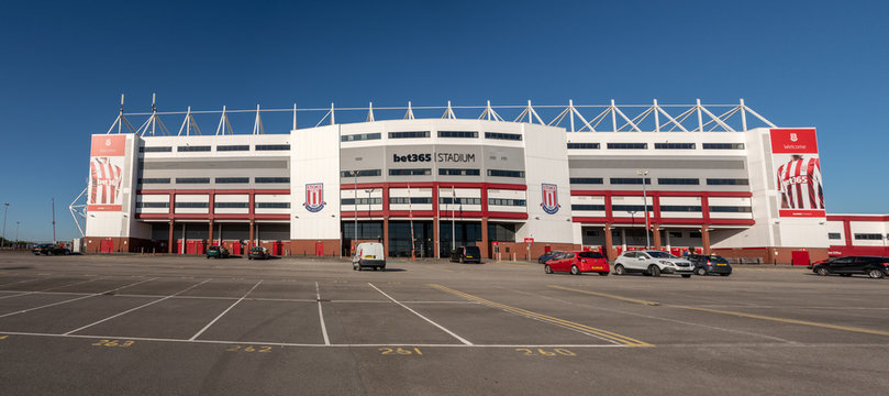 Entrance To Stoke City Football Stadium