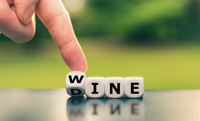 Dice form the expression "wine and dine".