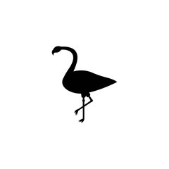 Flamingo logo template vector icon design