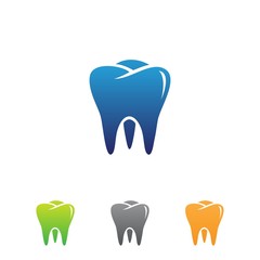 Creative, fun and colorful illustration vector dentistry