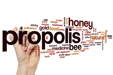 Propolis word cloud