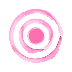 Abstract Circle  Stain 