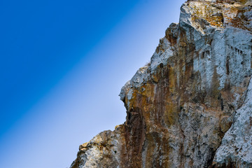 Photo of The Human Face In Rock of Jebeha Ocean, North of Morocco