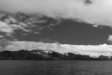 Antarctic mountainous landscape, Deception Island,Antartica