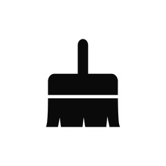 brush icon flat template  design 