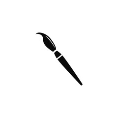 Obraz premium brush icon flat template design 