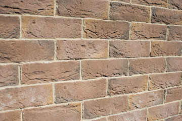 brick wall closeup. wall texture