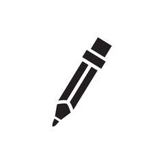 pencil icon vector trendy style